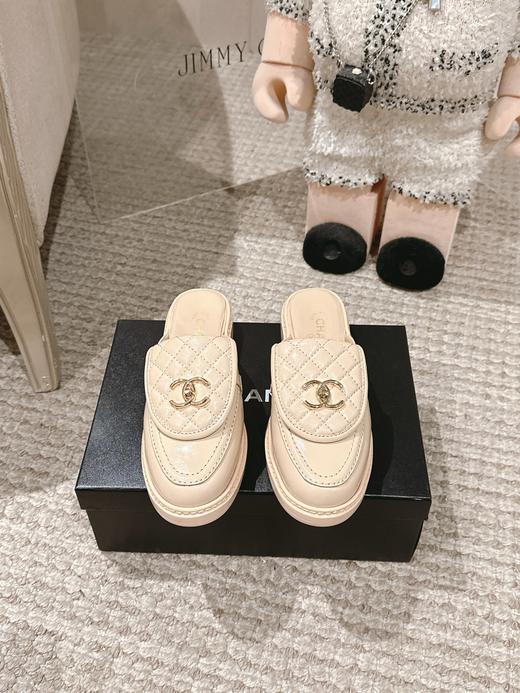 香奈儿 经典翻盖菱格半拖乐福鞋 经典百搭款 （HC） 商品图2