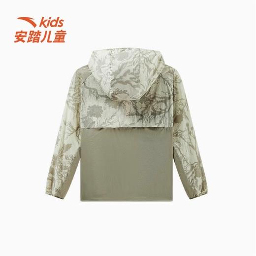 安踏儿童夏季新款男大童精英户外薄外套轻薄透气百搭舒适时尚潮流T52536605B 商品图1