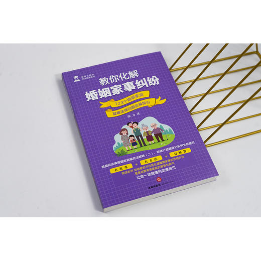 教你化解婚姻家事纠纷：123个婚姻家庭疑难法律问题实操指引 张力著 法律出版社 商品图1