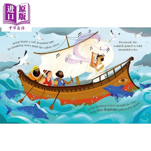 预售 【中商原版】尤斯伯恩小读者系列 2册 希腊神话Greek Myths+伊索寓言Aesops Fables 英文原版 儿童绘本故事书 精装 进口童书 商品图3