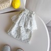 限时19.9包邮！【韩版设计时尚百搭，花边装饰超可爱！】女宝宝夏季韩版假两件花边卫裤 2025新款小女童洋气百搭时尚休闲潮-QQ 商品缩略图6