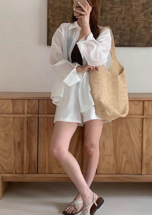 冰雪肌理感天丝醋酸防晒套装 商品图13