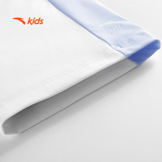 安踏儿童短袖T恤男大童潮流系列运动透气针织短袖衫352538105 商品图3