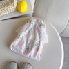 限时19.9包邮！【韩版设计时尚百搭，花边装饰超可爱！】女宝宝夏季韩版假两件花边卫裤 2025新款小女童洋气百搭时尚休闲潮-QQ 商品缩略图9