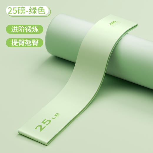 瑜伽软胶带健身弹力带阻力带力量训练多功能运动拉伸带拉力绳 商品图6