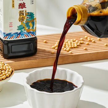 六必居 金狮原酿酱油 【特级酱油】 1L 原汁原味300天发酵 新老包装随机 /粮油调味 /调味品 /酱油 商品图3