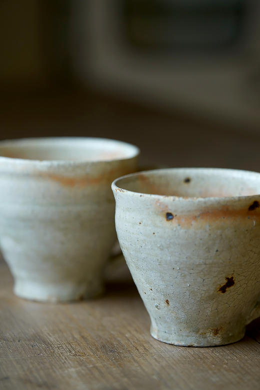 尾形笃08罅粉引｜丸mug 商品图1