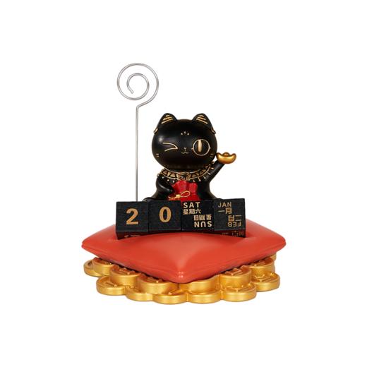 大英博物馆 巴斯特系列 财猫双全日历便签夹桌面小摆件 商品图5