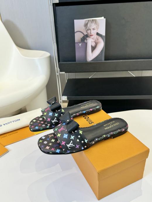 2025驴家新款 村上隆系列圆头套脚拖鞋（HC） 商品图2