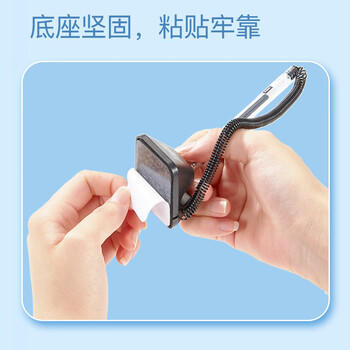 齐心(Comix)0.5mm黑色耐用型中性台笔 柜台粘帖台式中性笔 办公文具 GP308 单支装 商品图0