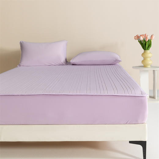 自然凉感夏床垫 | 亚*朵酒店同款 创新床笠设计 稳包裹不移位 A类母婴级面料 3A级抗菌 可水洗机洗 商品图4