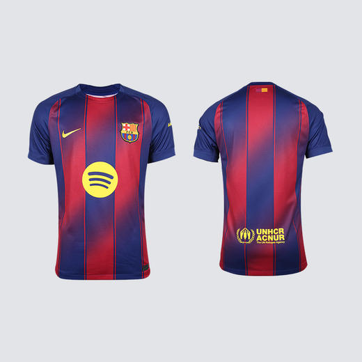 小李子NIKE耐克25-26赛季巴萨主场球迷版球衣成人T恤男HJ4590-456 商品图4