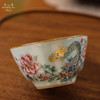 问鼎汝瓷鼎峰系列天青精工复刻款巍澜杯（一路生花） 商品缩略图1
