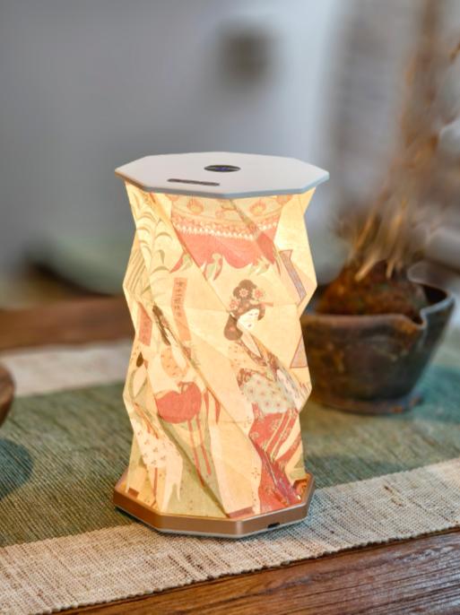 敦煌系列文创  敦煌旋转氛围灯折叠灯 /敦煌鼠标垫 商品图10