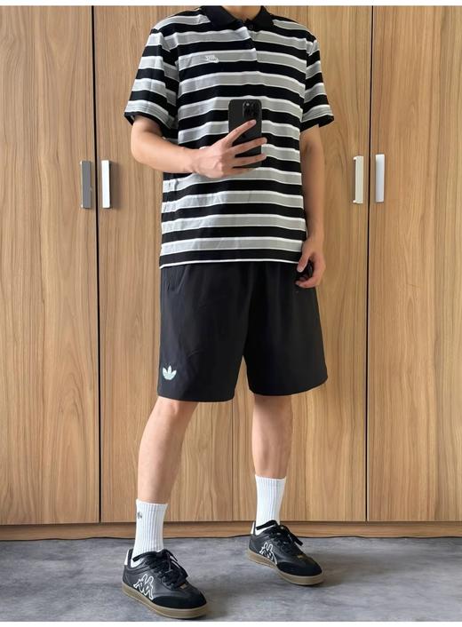 A.D ③夜草元单梭织弹力 宽松短裤中裤 DK383 商品图2