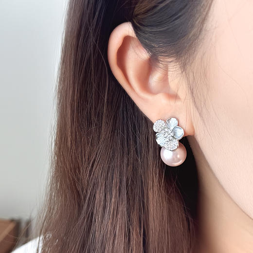 BAOFANDI 春夏新品曼塔玫瑰施家珍珠系列项链耳环【礼袋+礼盒+保养卡】-mi 商品图9