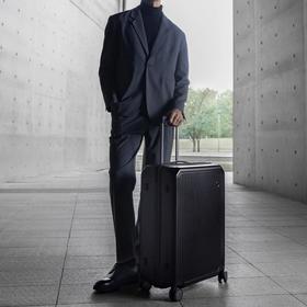 Echolac/爱可乐 商务旅行箱防刮PC金属包角拉杆箱飞机轮男行李箱PC148A