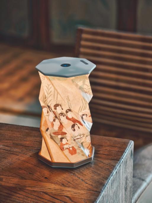 敦煌系列文创  敦煌旋转氛围灯折叠灯 /敦煌鼠标垫 商品图7