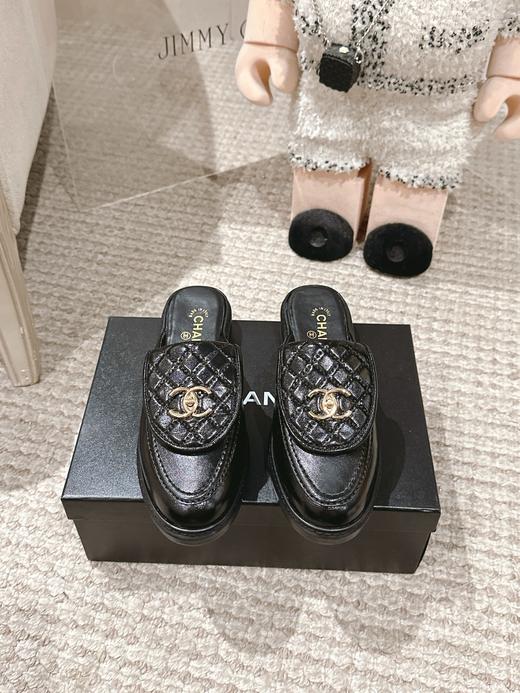 香奈儿 经典翻盖菱格半拖乐福鞋 经典百搭款 （HC） 商品图3