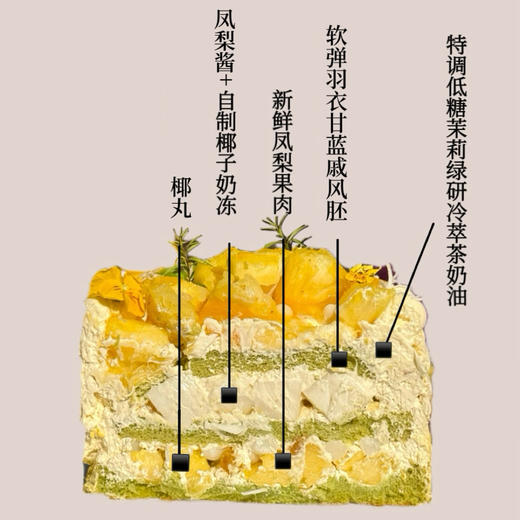 栀香凤梨 商品图1
