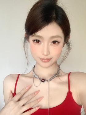 summerbaby月抛美瞳 兔兔红 14.2mm
