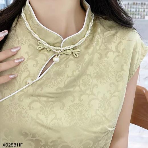 Oflye潮流饰品   双层复古珍珠款项链女轻奢小众高级珍珠珠锁骨链吊坠法式气质颈链★ 商品图4