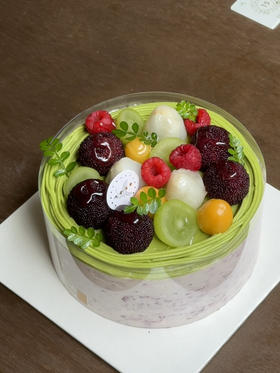 12寸杨梅荔枝开心果