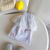 限时19.9包邮！【韩版设计时尚百搭，花边装饰超可爱！】女宝宝夏季韩版假两件花边卫裤 2025新款小女童洋气百搭时尚休闲潮-QQ 商品缩略图8