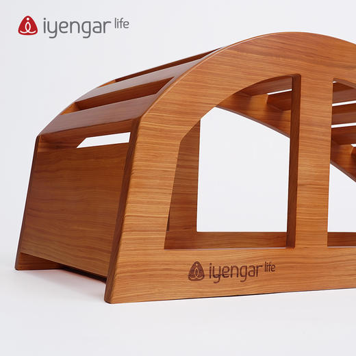 艾扬格 life A1062  瑜伽桥(鸡翅木)小鲸鱼/倒手杖式长凳/背部舒展器/瑜伽辅具 商品图5