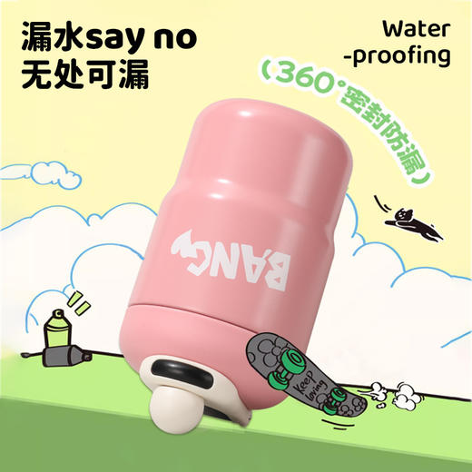 韩版新款咖啡杯直饮ins简约时尚水杯 智能显温不烫嘴，带提手便携高颜值迷你保温杯，随手一提，时尚便携新潮流！ 商品图3