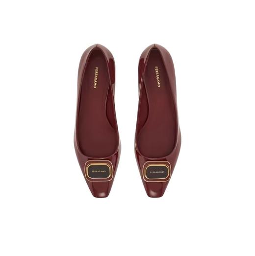 【特价商品不退不换】FERRAGAMO 菲拉格慕 芭蕾平底鞋女  0779515-006 .【鞋底有膜，试穿小心】 商品图1