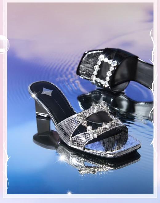 2F思加图小牛皮凉拖鞋 商品图0