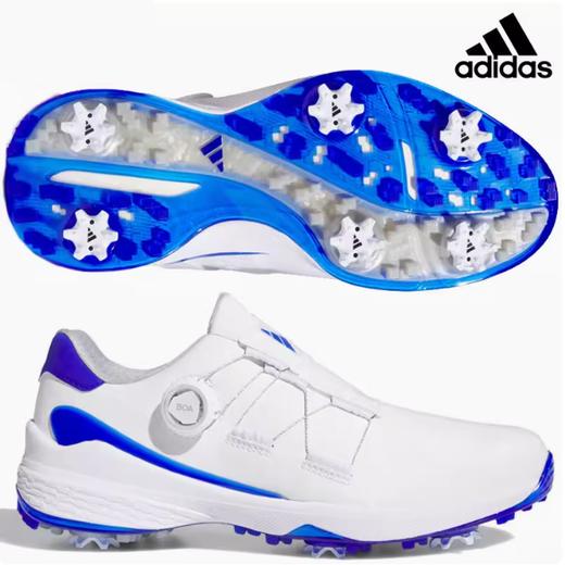 【断码】Adidas阿迪达斯ZG23 BOA防水男士高尔夫球鞋GY9715有钉旋钮鞋 商品图0