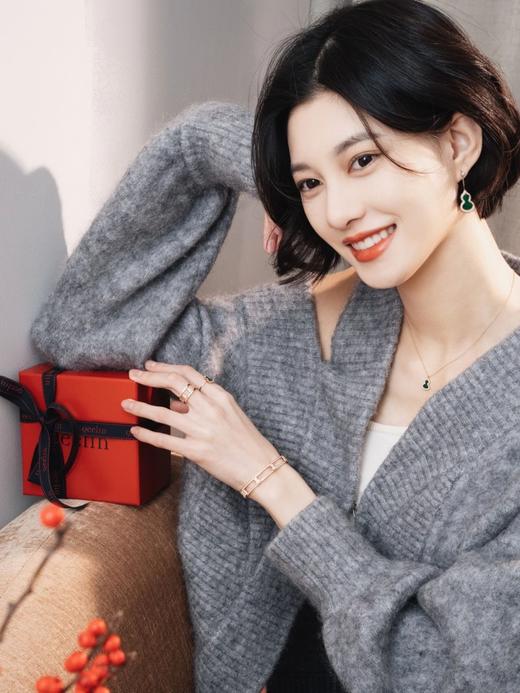 Qeeli@麒麟 葫芦戒指中国元素与现代设计融合（XTY） 商品图11