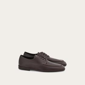 【特价商品不退不换】FERRAGAMO 菲拉格慕 系带鞋男  0782617-001 .【鞋底有膜，试穿小心】