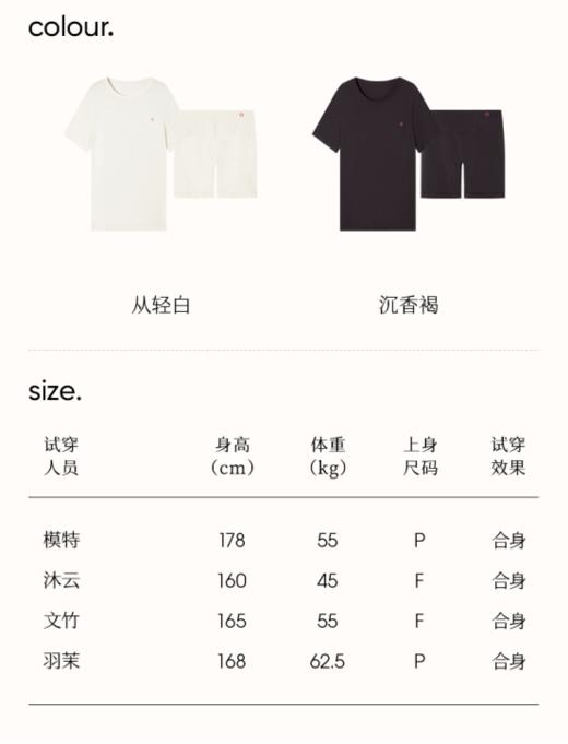 ✨单件低至59元起！【从轻 自在兰精天丝无缝短袖&轻塑短裤&套装系列】💯上新啦！董洁都在安利的品牌！ 奥地利进口兰精天丝☀️，A类面料+7A抗菌，显瘦又凉快 商品图5