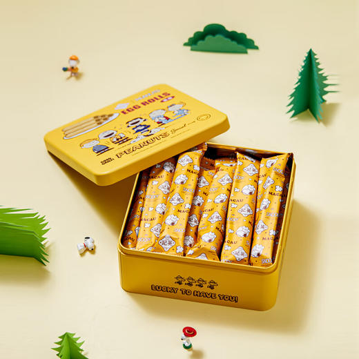 澳门英记SNOOPY鸡蛋卷240g/056735 联名款原味蛋卷 商品图2