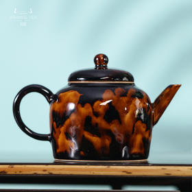 问鼎虎斑天目古春壶