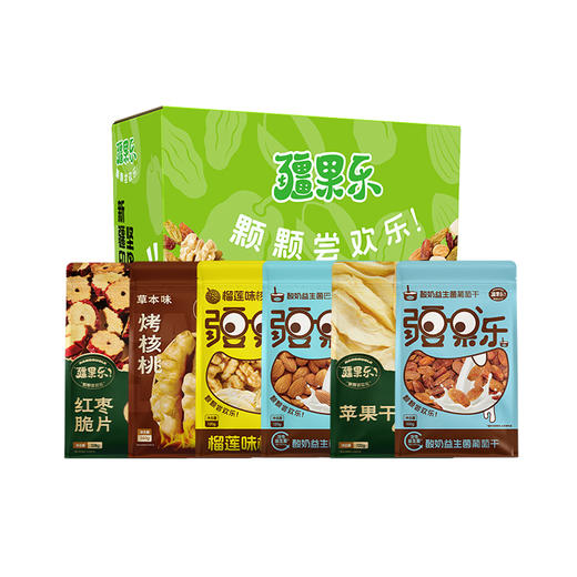 疆果乐-新疆印象·坚果盛宴礼盒980g【产地直发】 商品图0