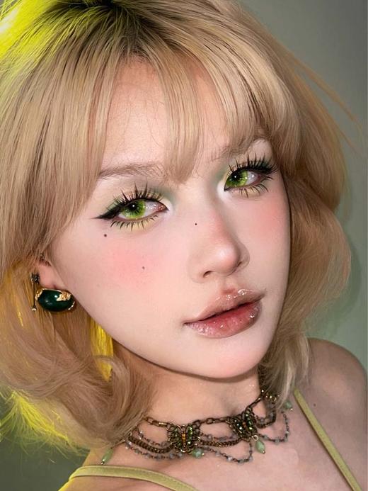 huohuocon 半年抛 猕猴桃变心  直径14.5mm着色14.0mm 商品图3