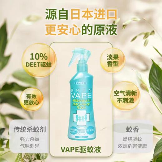 日本Vape未来驱蚊喷雾(海蓝甜橘香) 商品图6