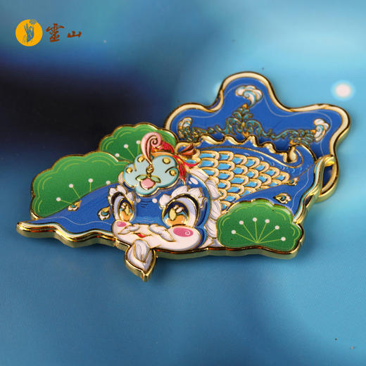 灵山锦鲤冰箱贴 商品图3