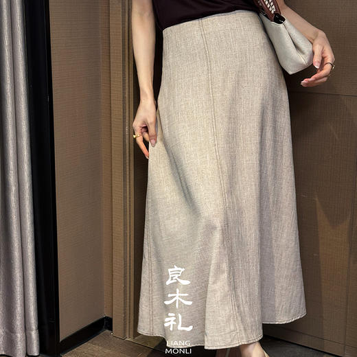 【预售7天】良木礼醋酸半裙（400508） 商品图4