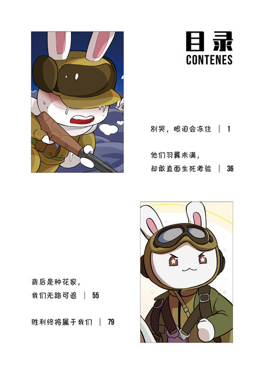 那年那兔那些事儿系列漫画书第3册 英雄无悔 逆光飞行/麻蛇 人民日报出版社 商品图2