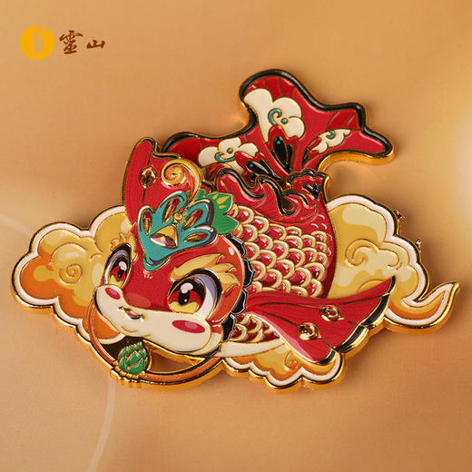 灵山锦鲤冰箱贴 商品图1