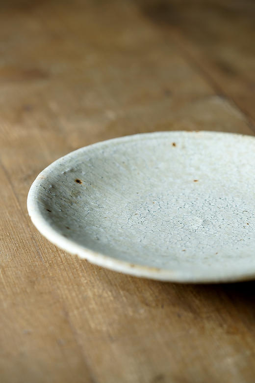 尾形笃39罅粉引｜6寸取皿 商品图2