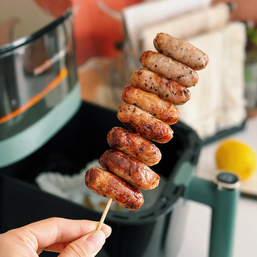 【给孩子们准备的快乐汉堡芝士猪肉排+亲亲肠】打造妈妈放心美食 只用当天原切前腿肉 +进口安佳原酪  超长拉丝感 亲亲烤肠1盒16根 商品图13