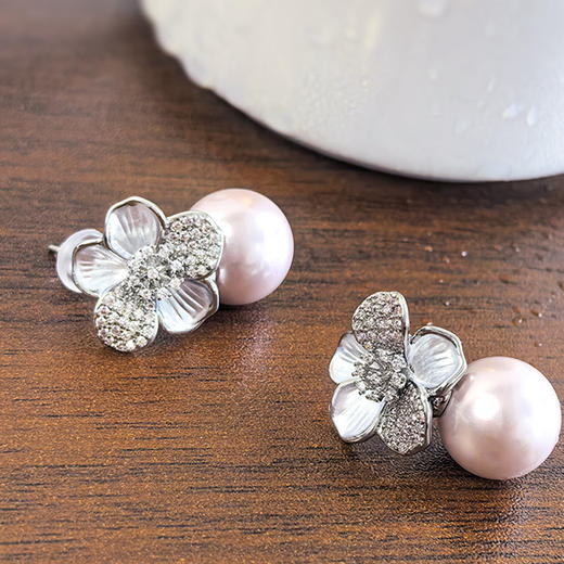 BAOFANDI 春夏新品曼塔玫瑰施家珍珠系列项链耳环【礼袋+礼盒+保养卡】-mi 商品图10