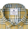 【1件99/2件180/3件258】占姆士100%纯棉男士衬衫短袖商务休闲扣领格子中青年全棉衬衣 商品缩略图4
