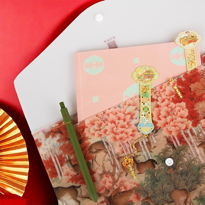 故宫文具呦呦鹿鸣文件袋